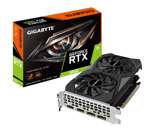 Gigabyte GeForce RTX 3050 Windforce OC V2 6GB GDDR6 - 1318535 - zdjęcie